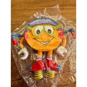 Girl Scouts Do-Si-Dos Keychain Figure Toy Vintage 2000